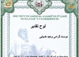 تقدیر ادیبان برجسته زبان و ادبیات دیگر کشور ها از دکتر وحید ضیائی