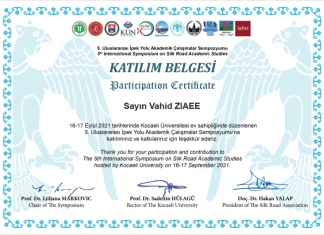 Azerbaycan ve Anadolu Türk Edebiyatı Atasözlerinin Dilsel ve Kültürel Ortaklıklarının İncelenmesi KATILIM BELGESI