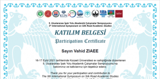 Azerbaycan ve Anadolu Türk Edebiyatı Atasözlerinin Dilsel ve Kültürel Ortaklıklarının İncelenmesi KATILIM BELGESI